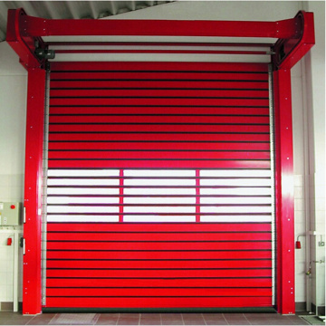 High speed fast action roller shutter