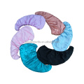 2-layers satin hair care dry turban wrap towel