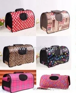 Popular Pet Car Seat Foldable Pet Bag Pet Carrier Pet Travelling Bag 