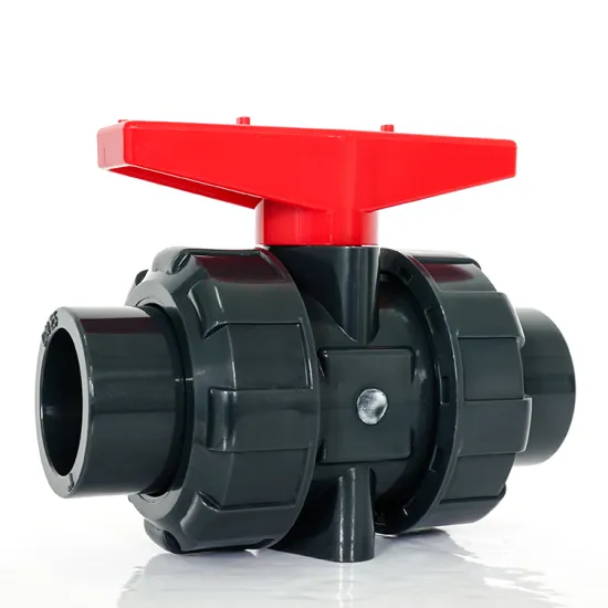 DN25 Double Union Ball Valve: A Robust Solution for Water Treatment and Dosing Systems - UPVC, CPVC, PVDF, and PP Manual Plastic Ball Valve Parts