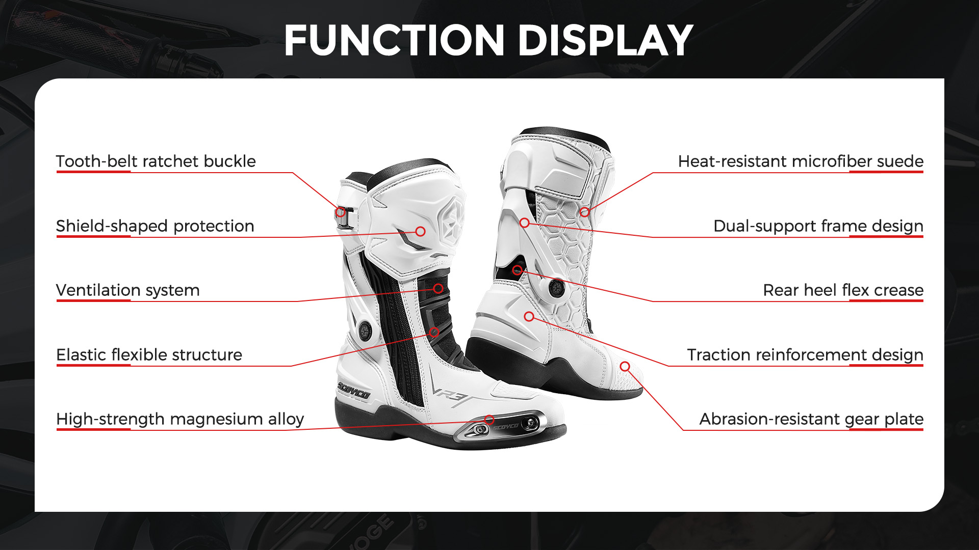 ladies motorcycle riding boots