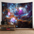 Starry Tapestry Galaxy Tapestry Night Sky Wall Hanging Wszechświat Marzycielski Druk 3D Gobelin do Salonu Sypialnia Dom Dorm De