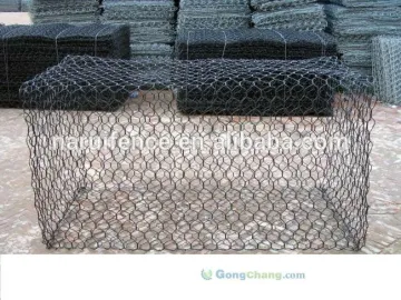 Gabion Wire Stone Fence