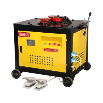 GWH 25 rebar ring making machine hoop spiral bending machine steel acr bending machine