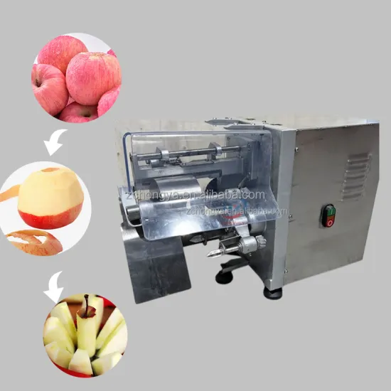 Apple Peeling, Core-Peeling, and Slicing Machine Production Line