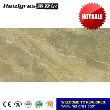 New arrival green marble design ultra thin porcelain tile