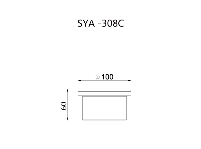 Gradient LED underground light