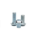 ISO7380 Blue White Zinc Hex Socket Screws