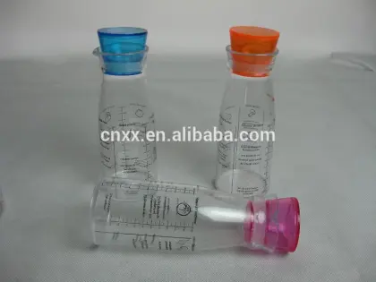 300ml Plastic Salad Shaker Bottle ,Kitchen Salad Oil Shaker
