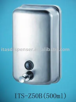 Stainless soap dispenser