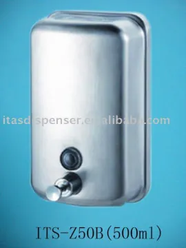 Stainless soap dispenser