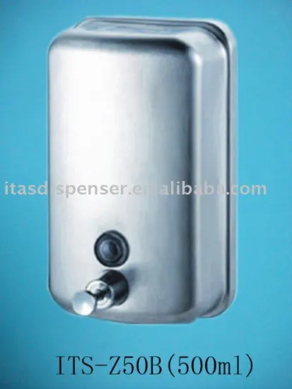Stainless soap dispenser