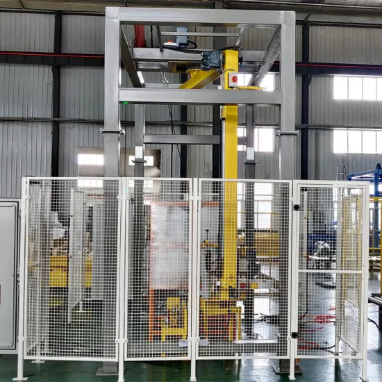 Automatic Rotary Arm Pallet Wrapper Pallets stretch wrapper