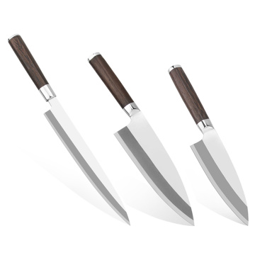 Stainless steel Japanese chef sushi fish knife