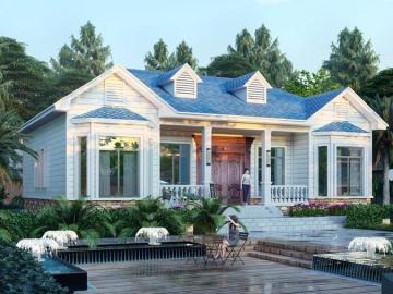 Sound Insulation Performs Very Well Light Steel Villa