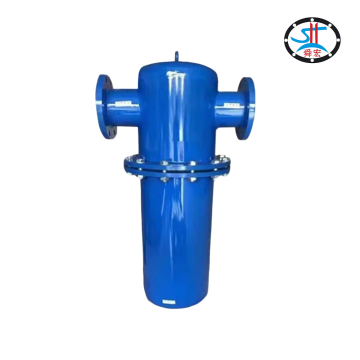 Blue Flange Type Filter for Industrial Use