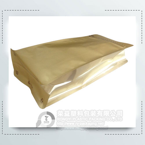  Stand up Gold Aluminum Foil Bag 