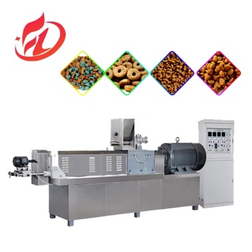 Dry and Wet Pet Dog Food Pellet Processing Extruder Machine