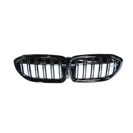 High Quality Front Grilles for BMW 3 Series G20/G28 - MP M3 Bright Black Grille