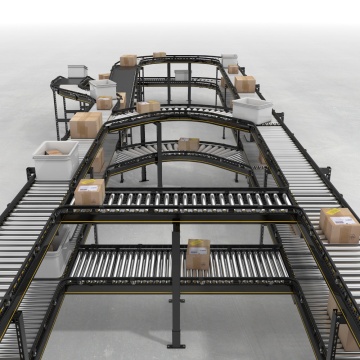 High Quality Standard Roller Conveyor for Logistic Mail Package Sorting System