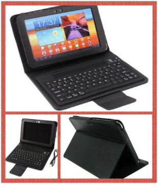 Fcc Water - Proof Foldable Wireless Flexible Bluetooth Keyboard With Pu Leather Case