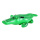 Animal design floaties Inflatable crocodile Rider float