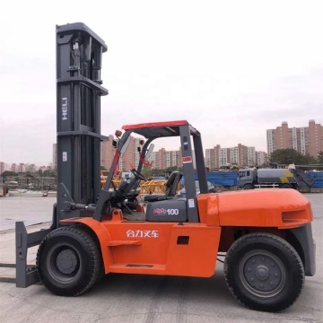 Good Price HELI China Japanese ISUZU Engine 10 Tons FD100 H2000 CPCD100 10T Forklift