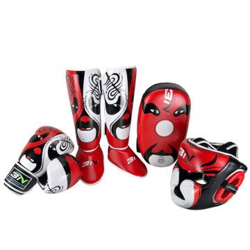 BN Boxing Training Shin Guards Beijing Opera