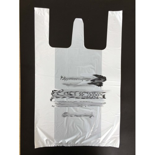 Reusable Plastic Shopping Bag with Logo Food Packing Bags