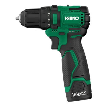 Kimo Portable 16V ασύρματο τρυπάνι ισχύος και μηχανή τρυπανιού σφυρί