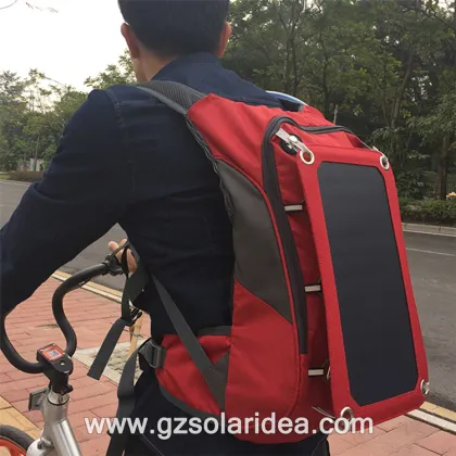 Outdoor Sport Phone Solar Charging Backpack