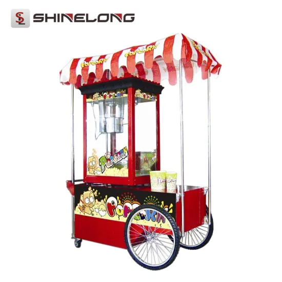 Commercial Popcorn Machine Popcorn Maker Industrial with Wheels