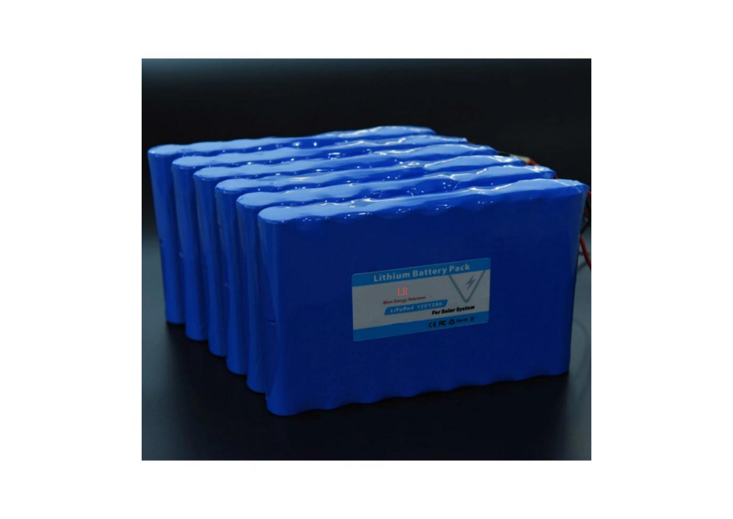 Rechargeable Lithium Ion Batteries 6.4V 12ah LiFePO4 Battery Pack