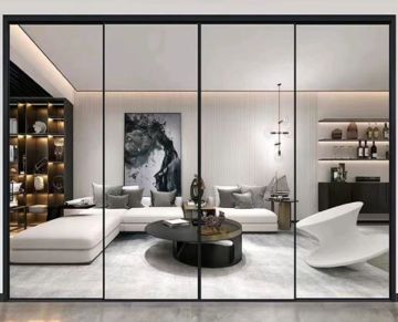 SMIRO High-end aluminum living room sliding door