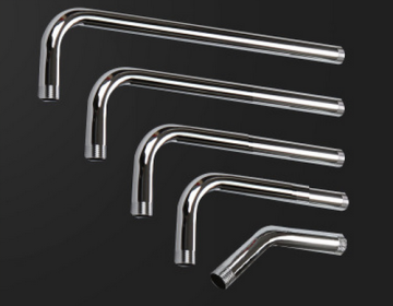 30/40/50cm wall mounted Components Stainless steel Shower Arm and Flange