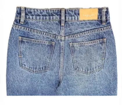 Women's Blue Straight Leg Jeans