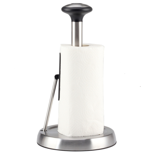 Ketegangan Arm Paper Holder Towel Stainless Steel