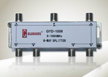 6-Way CATV Splitter (GYD-1006)