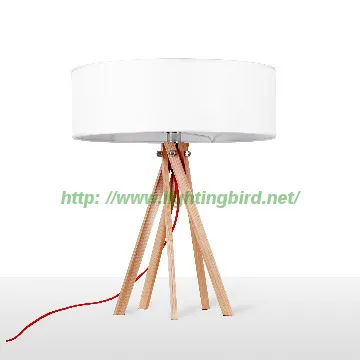 Modern simple  Wood desk Lamps / bedside table lights