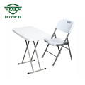 Foldable plastic beer table