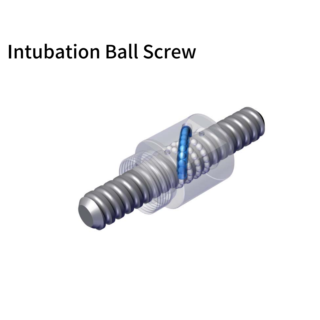 intubation ball screw