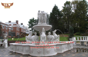 QUYANG CARVING MARBLE FOUNTAIN SCULPTURE