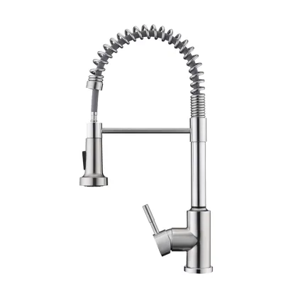 Brass Infrared Induction Retractable Sink Faucet