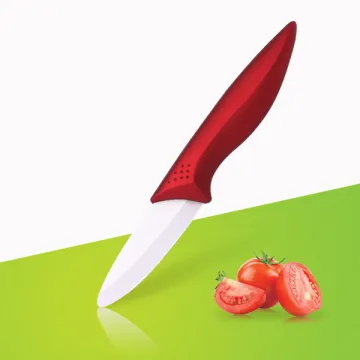 3 Inches Rose Handle Ceramic Paring  Knife