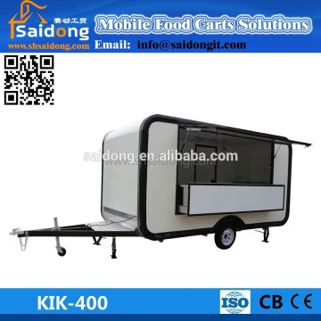 snack trailer food truck for sale/food cart trucks/hot dog concessio truck