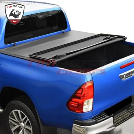 2021 Pickup Truck 4X4 Soft Tri-Fold Bed Cover Roller Lid - Toyota Hilux/Rocoo/Revo/Vigo