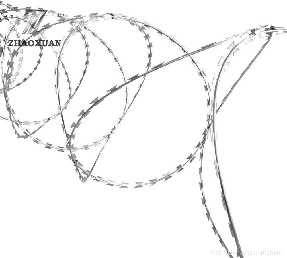 Günstiger verzinkter Stacheldrahtdrahtzaun