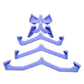 Dinuo Factory Price: Comprehensive 5-Piece Set Including Wide Grip Handle, Lat Pull Down Attachment, Rowing Bar, T-bar, and V-bar Handle Grips