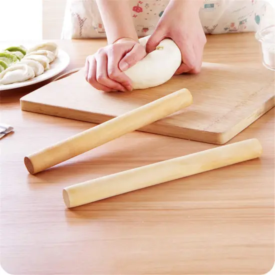 Non Stick Beech Wood Rolling Pins Dough Roller