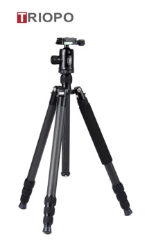 TRIOPO GT-2804X8.C+B-2 tripod kit .camera tripod .professional carbon fiber tripod and professional tripod with monopod 